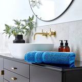 Christy Signum Bath Sheet in Azure