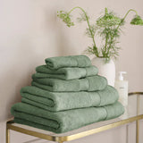 Christy Supreme Supima Cotton Face Towel In Bay Leaf