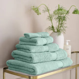 Christy Supreme Supima Cotton Guest Towels In Mineral Blue
