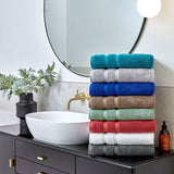 Christy Signum Face Towel 30cm x 30cm in Lazuli