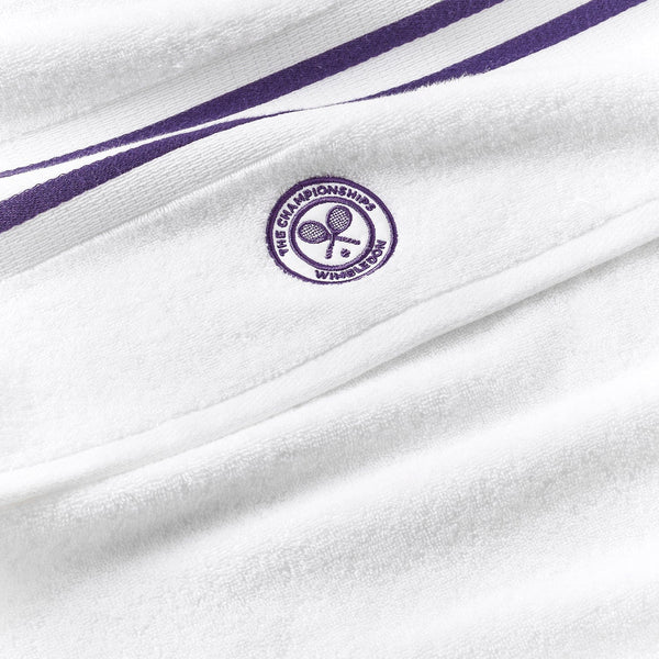 Wimbledon 2025 Baseline Bath & Hand Towel set in Purple