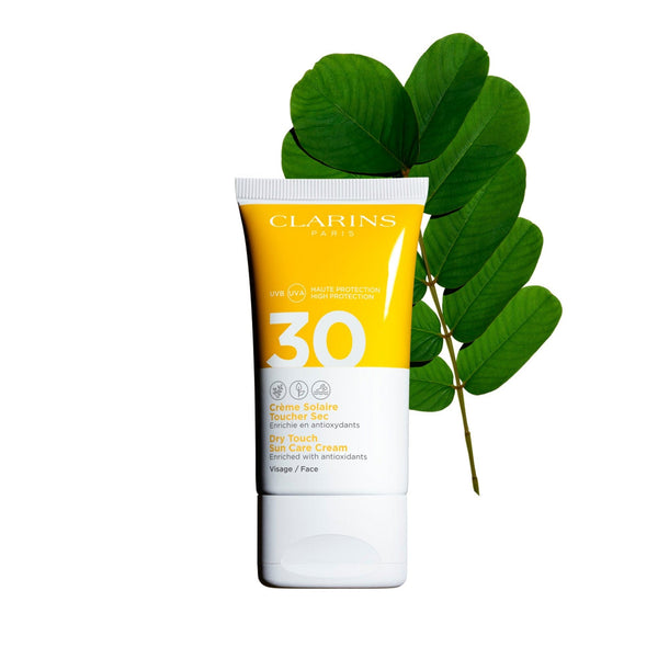Clarins Dry Touch Sun Care Cream UVB/UVA 30 for Face 50ml