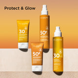 Clarins Glowing Sun Oil High Protection SPF30