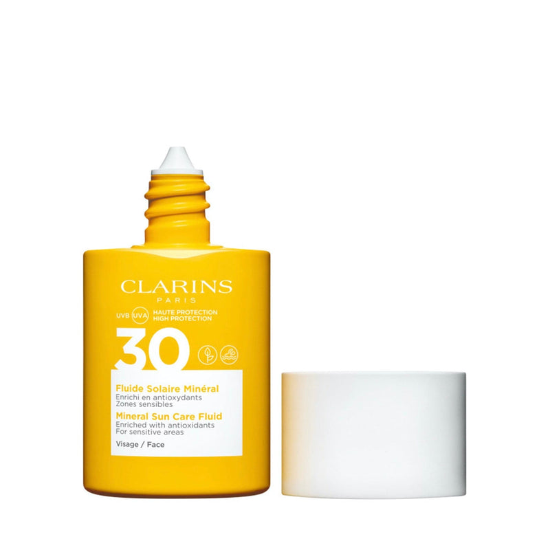 Clarins Mineral Sun Care Fluid UVB/UVA 30 for Face 30ml