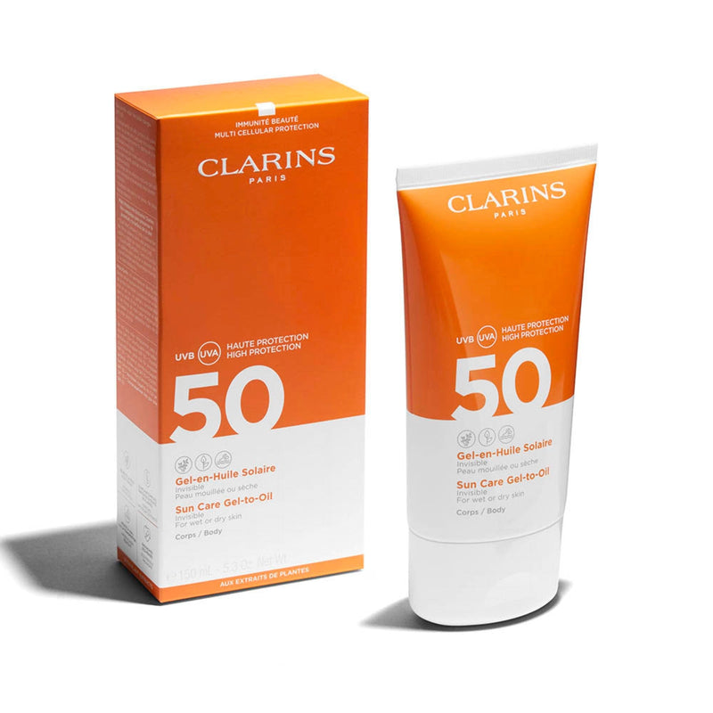 Clarins Sun Care Gel-To-Oil for Body SPF 50+