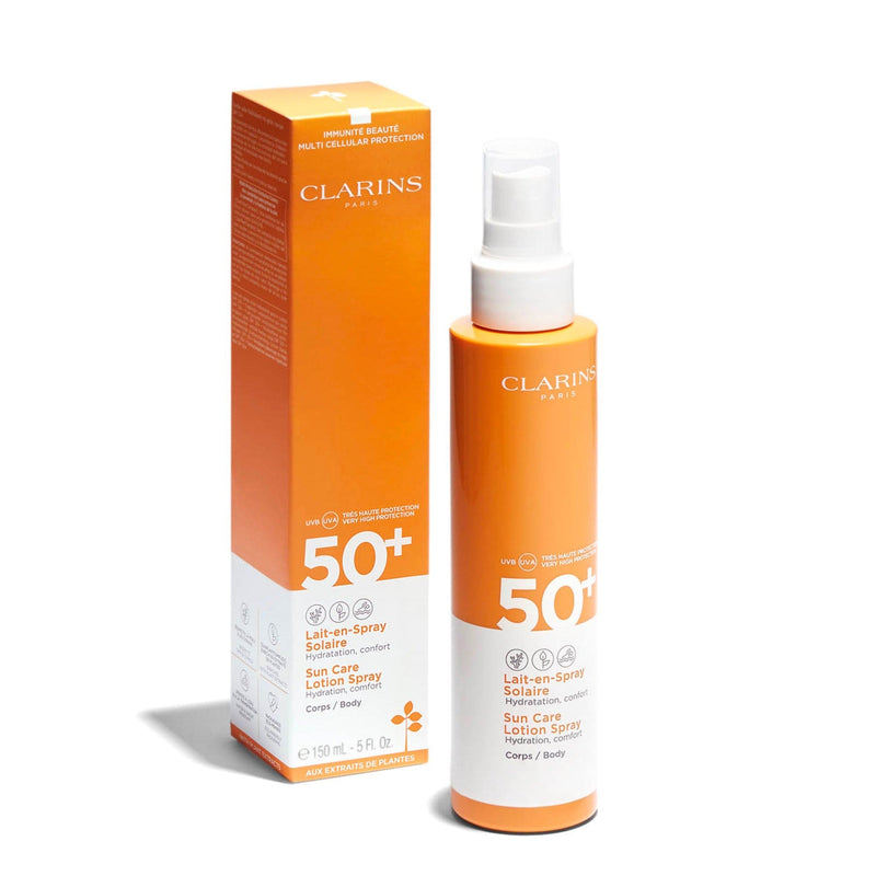 Clarins Sun Care Lotion Spray UVB/UVA 50+ for Body 150ml