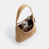 Coach Brooklyn Shoulder Bag 28 Brass/Natural