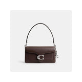 Coach C Logo Bag Charm In Silver