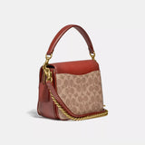 Coach Cassie Crossbody 19 In Signature Canvas in Tan Rust