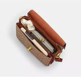 Coach Cassie Crossbody Bag 19 Signature Canvas In Tan