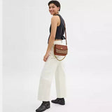 Coach Cassie Crossbody Bag 19 Signature Canvas In Tan