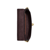 Coach Crosstown Leather Cross-Body Bag Black