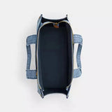 Coach Denim Cargo Tote Bag in Brass/Indigo
