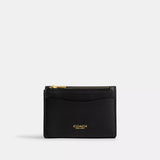 Coach Essential Card Holder Wallet In Black