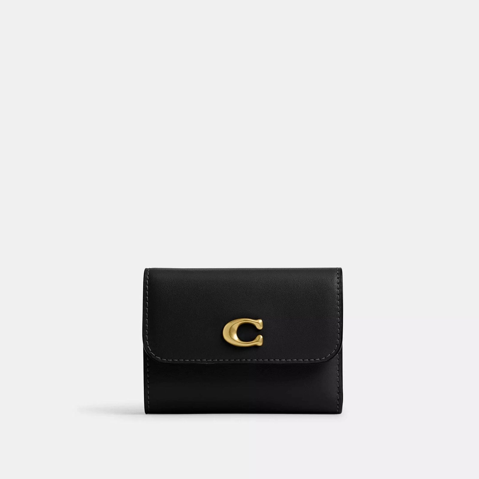 Coach Essential Card Holder Wallet In Black