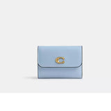 Coach Essential Card Holder Wallet In Bluebell