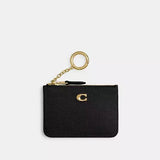 Coach Essential Mini Skinny ID Case in Brass/Black