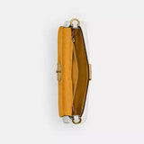 Coach Jet Shoulder Bag In Brass/Chalk