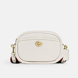 Coach Pebble Camera Bag Chalk