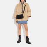 Coach Pebble Tabby Crossbody Bag Black