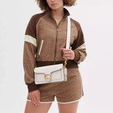 Coach Pebble Tabby Shoulder Bag in Chalk