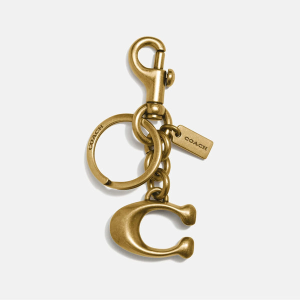 Coach Signature Bag Charm