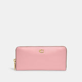 Coach Slim Accordion Zip Wallet Bubblegum