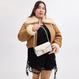Coach Tabby Shoulder Bag 20 in Chalk