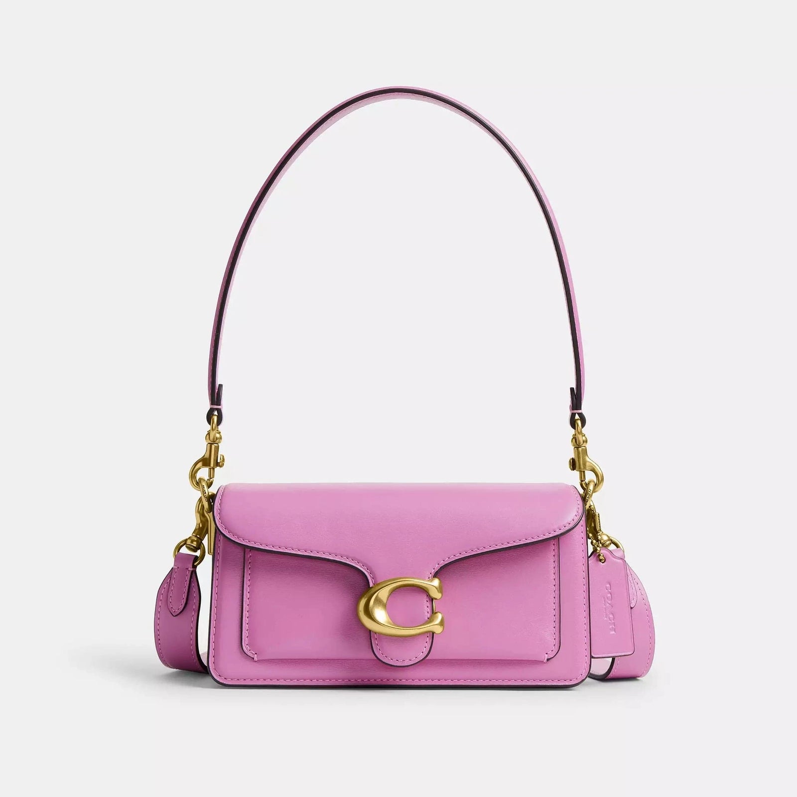 Coach Tabby Shoulder Bag 20 In Fuschia COACH Archive Signature 
