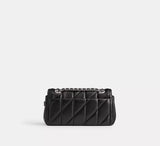 Coach Tabby Shoulder Bag 20 With Pillow Quilting In Black