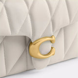 Coach Tabby Shoulder Bag 20 With Pillow Quilting in Chalk