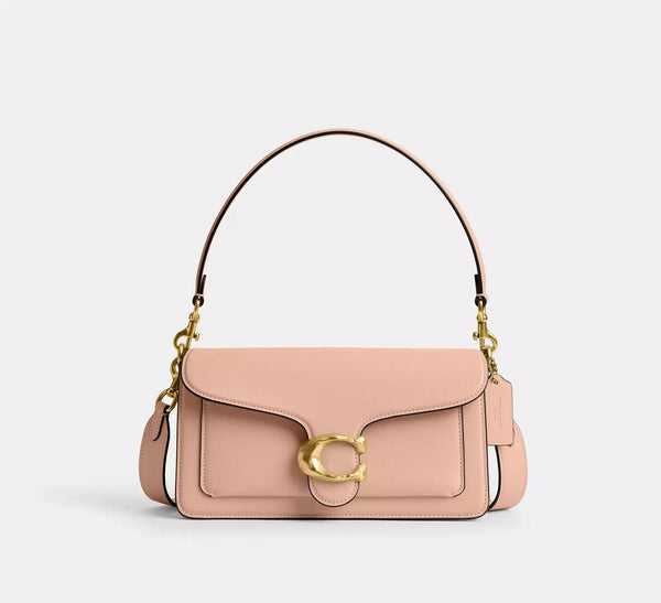 Coach Tabby Shoulder Bag 26 in Brass/Cream