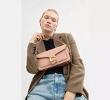 Coach Tabby Shoulder Bag 26 in Brass/Cream