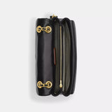Coach Tabby Shoulder Bag 26 With Pillow Quilting in Brass/Black