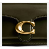 Coach Tabby Shoulder Bag In Brass/Olive