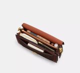 Coach Tabby Shoulder Bag Signature Canvas Maple