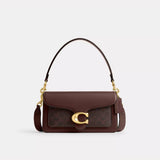 Coach Tabby Shoulder Bag Signature Canvas Maple