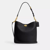 Coach Willow Soft Bucket Bag In Black