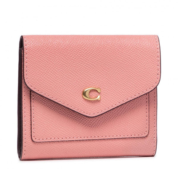 小物 Vintage Coach Compact Wallet Flower Pink Coach Pink Floral Print Coated Canvas Compact Wallet Coach | TLC US