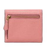Coach Wyn Small Wallet In Colorblock Signature Canvas Flower Pink