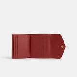 Coach Wyn Small Wallet in Enamel Red