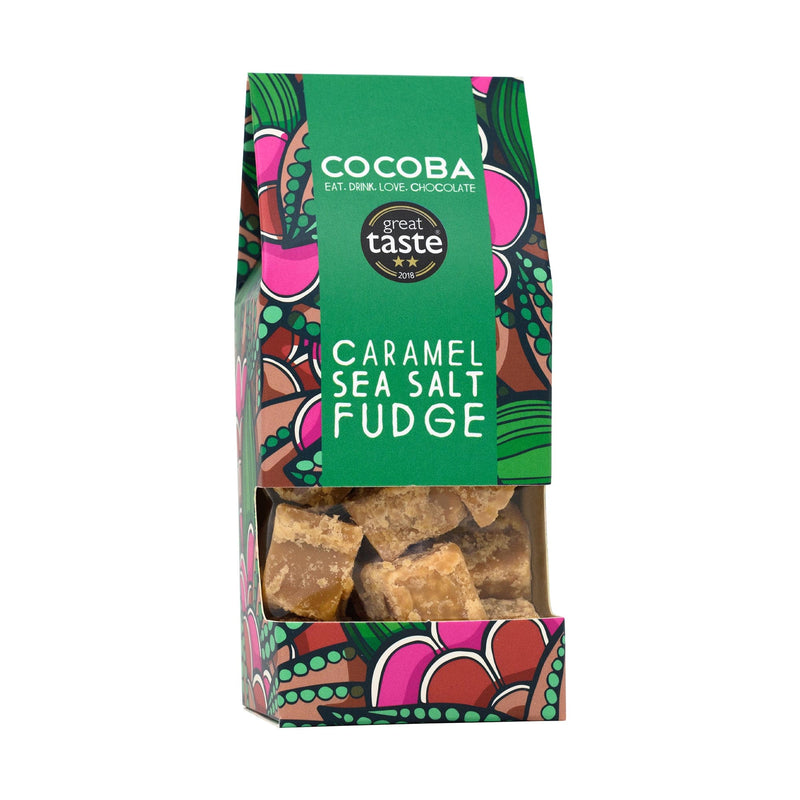 Cocoba Caramel Sea Salt Fudge 200g