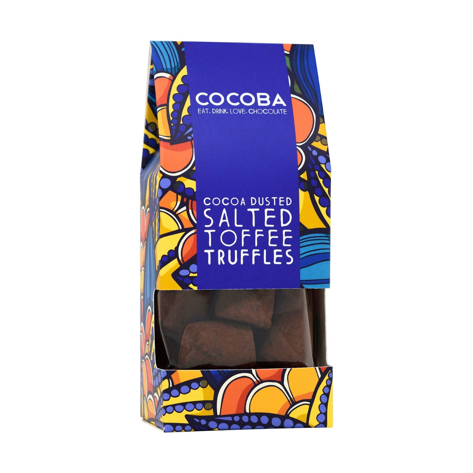 Cocoba Cocoba Cocoa Dusted Salted Toffee Truffles 175G