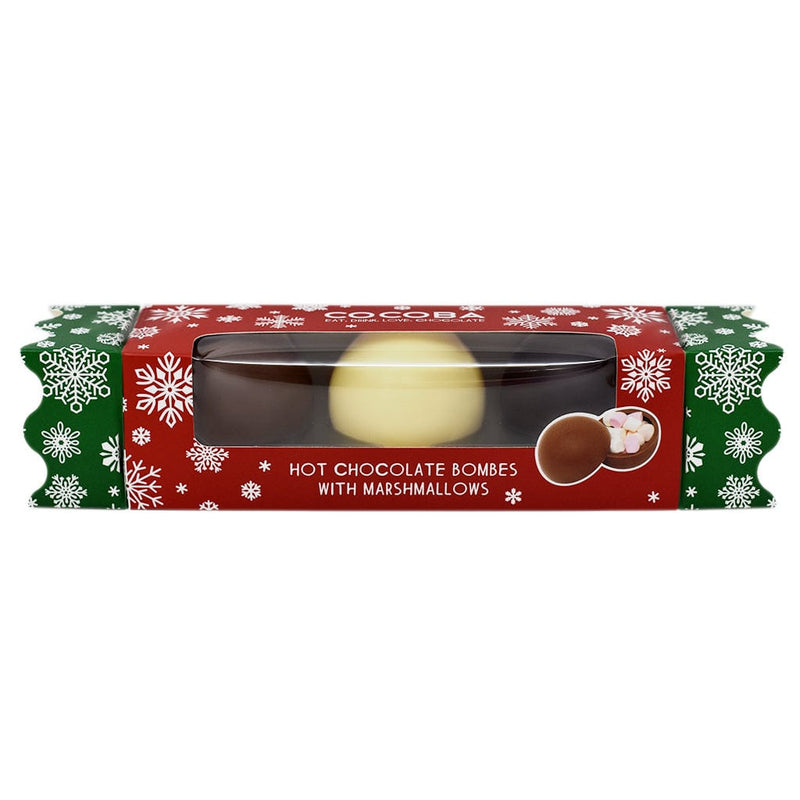 Cocoba Set Of 3 Mixed Christmas Hot Chocolate Bombes