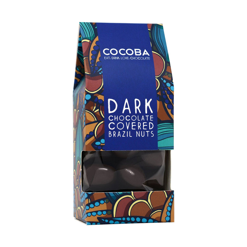Cocoba Dark Chocolate Brazil Nuts 175g
