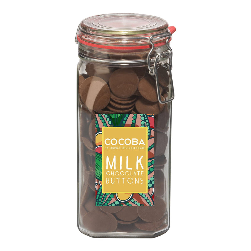 Cocoba Extra Smooth Milk Chocolate Buttons 900g
