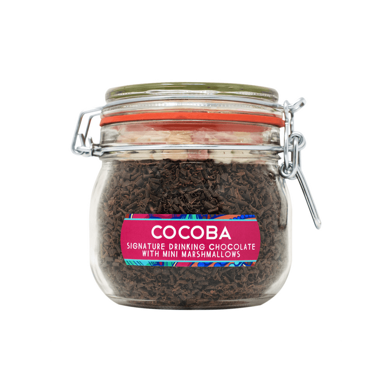 Cocoba Hot Chocolate Jar With Mini Marshmallows