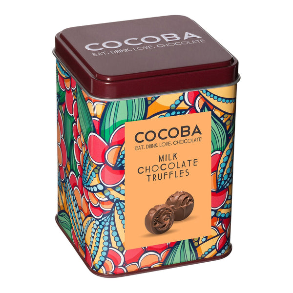 Cocoba Milk Truffle Chocolate Gift Tin 120g