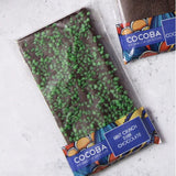Cocoba Vegan Dark Mint Crunch Chocolate Bar 100G