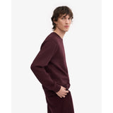 Colorful Standard Classic Organic Crew In Oxblood Red